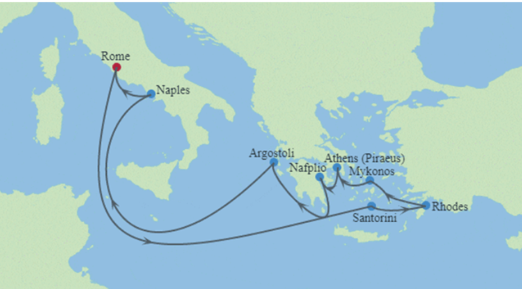 Italy & Greek Islands Cruise
