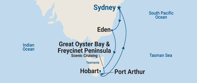 Tasmania cruise